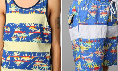 80s tropical men's fashion