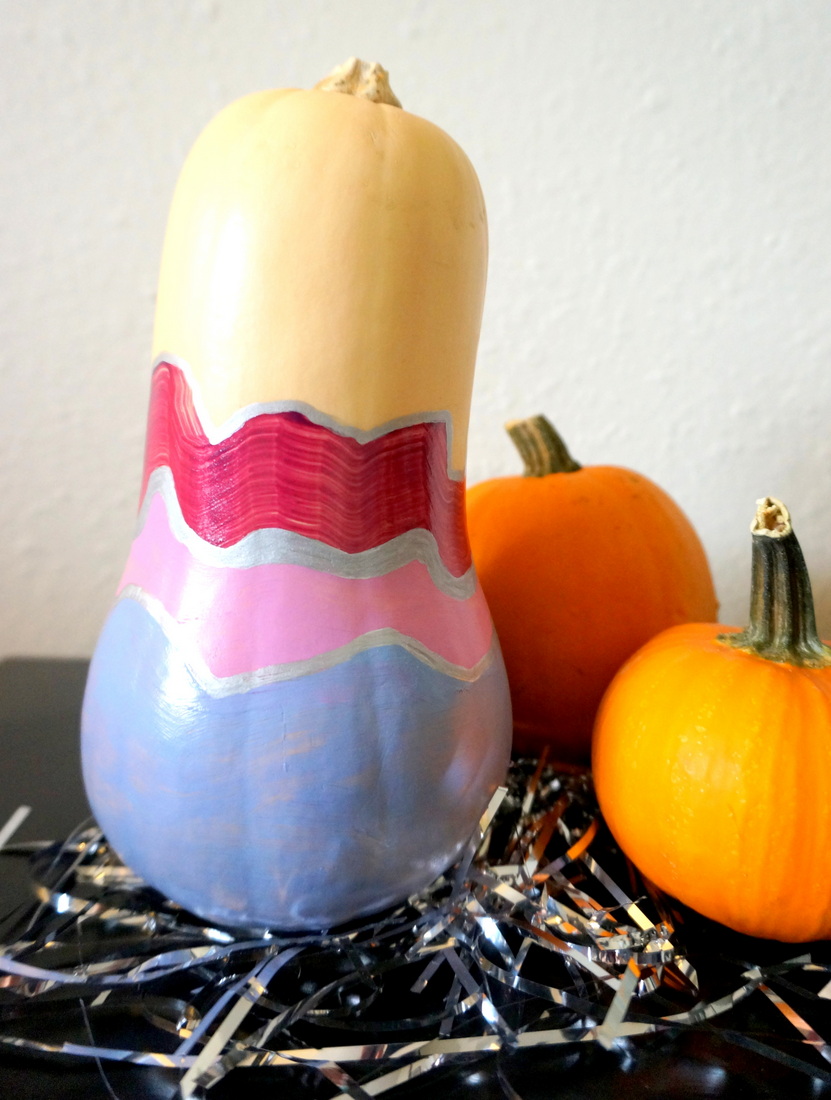 '80s DIY: Painted Butternut Squash | Mirror80