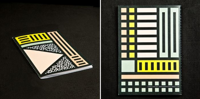 T-R-B-A-L-A-L-A Notebook in Pastel from Camille Walala