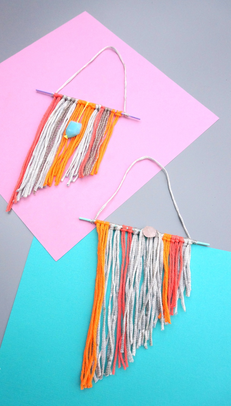 DIY boho chic mini wall hangings-001