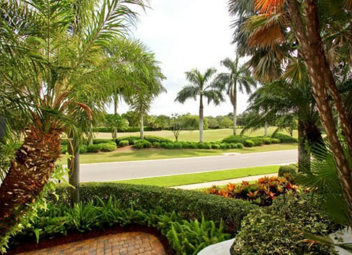 Lush Florida landscaping
