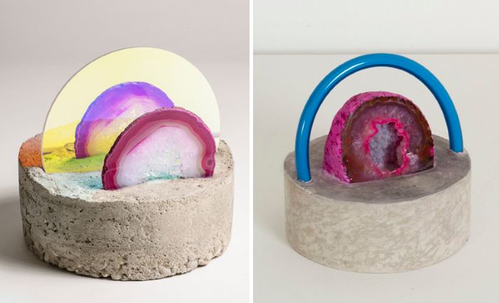 Mineral sculptures by Esther Ruiz