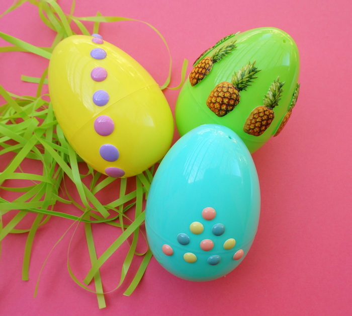 Colorful Easter egg sticker project-001