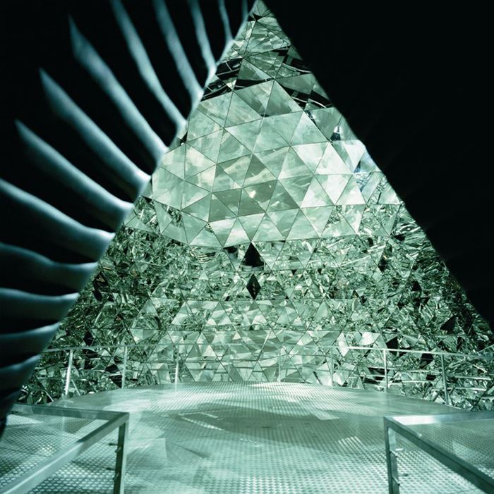 Swarovski crystal dome