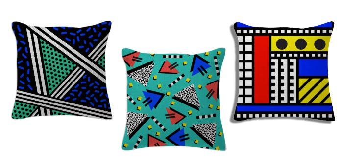 Pillows designed by Camille Walala