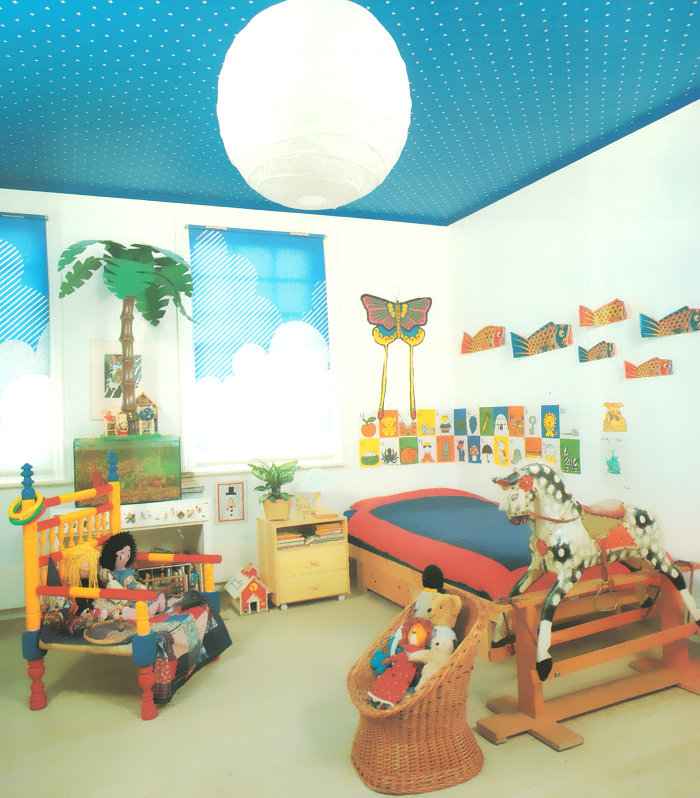 Bright children's bedroom
