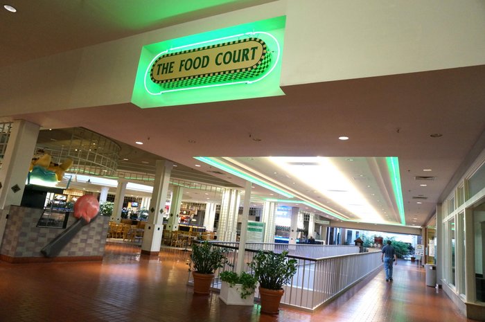 Dead mall food court