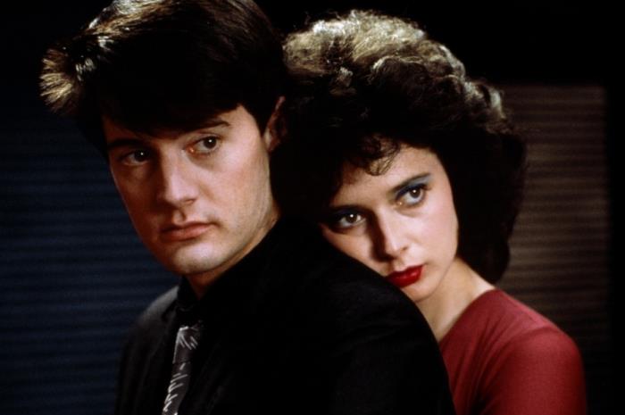 A screen shot from the 1986 film Blue Velvet