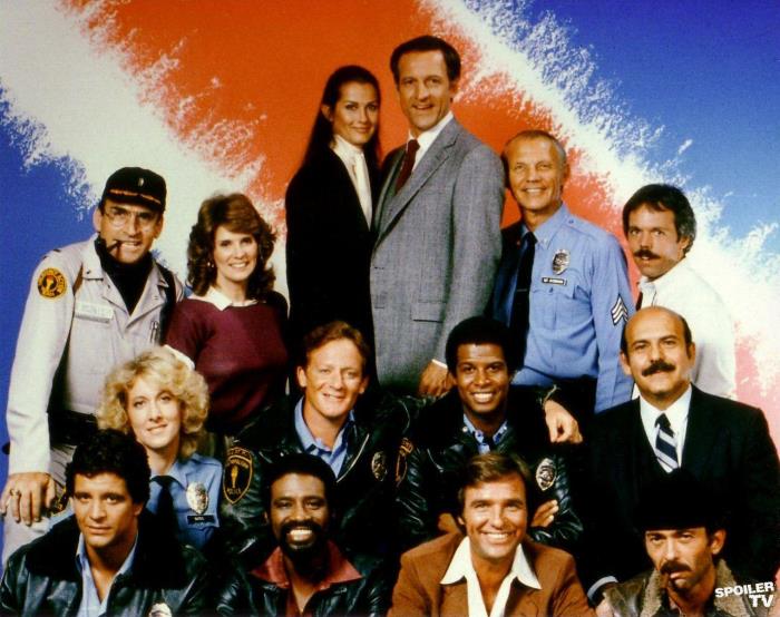 The cast of Hill Street Blues (via The Red List)