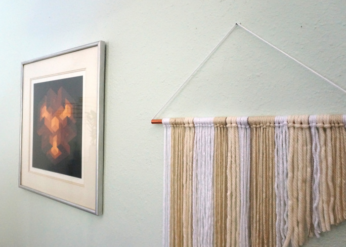 Wall hanging and art by Brian Halsey
