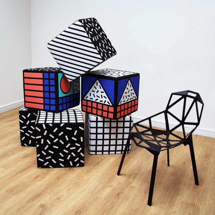 Cubes by Camille Walala for Aria