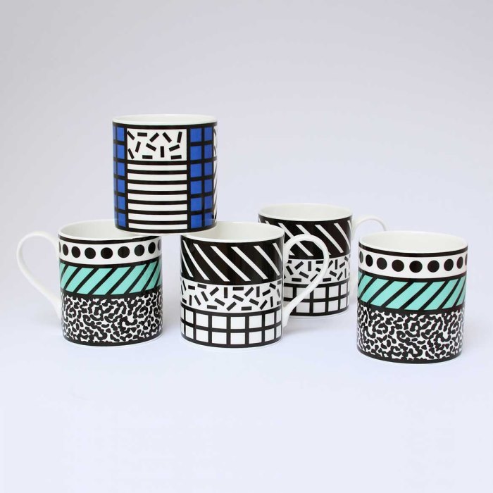 Mugs by Camille Walala for Aria
