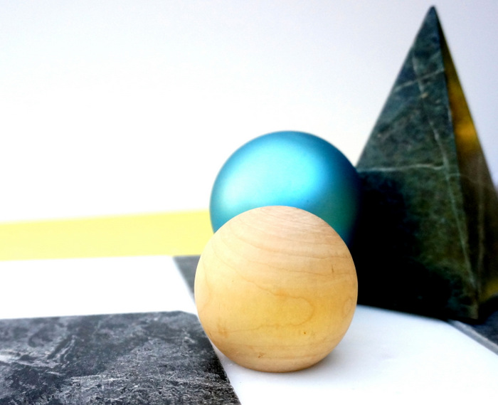 Wooden sphere