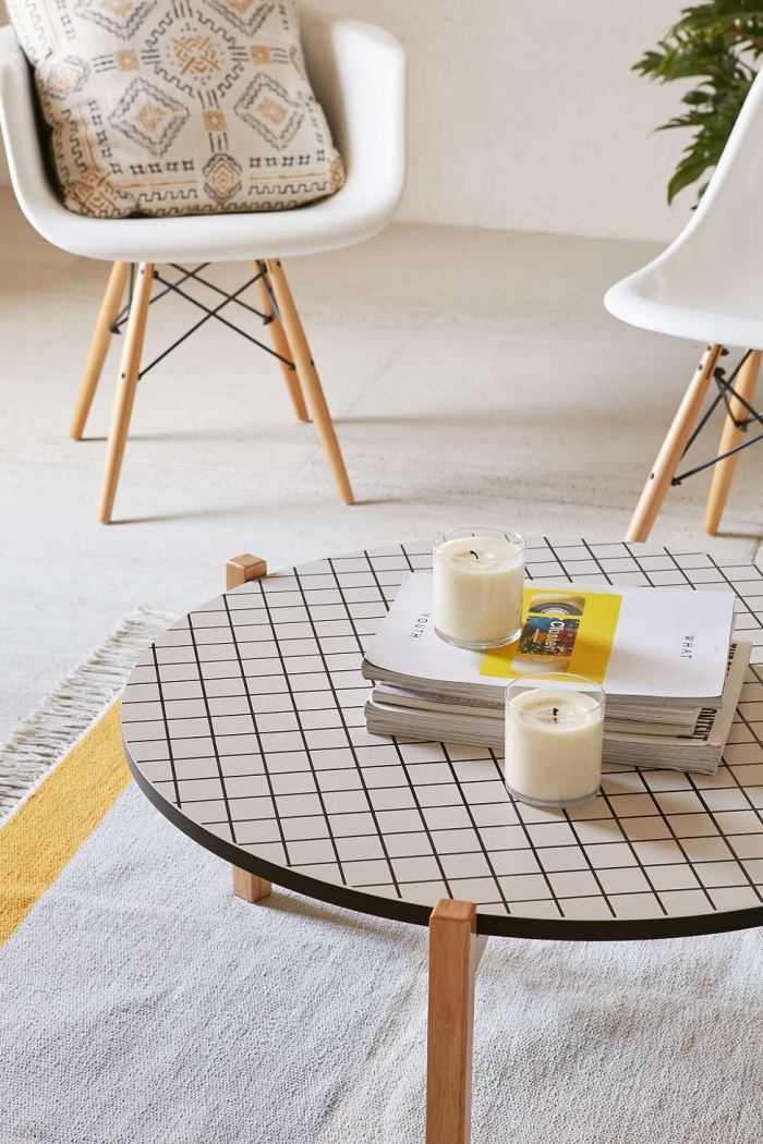 Grid coffee table from Urban Outfitters