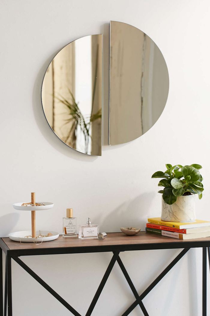 Half-circle mirror from Urban Outfitters