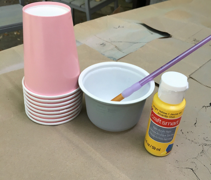 Paint drip DIY project