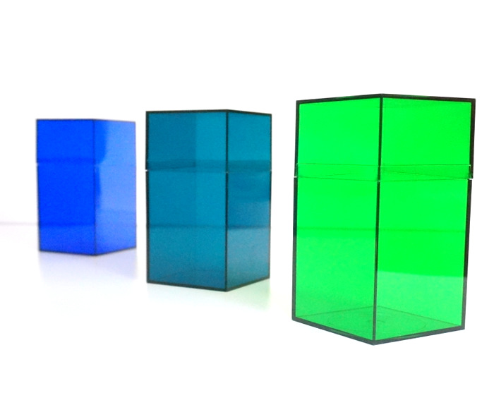 AMAC boxes in green and blue
