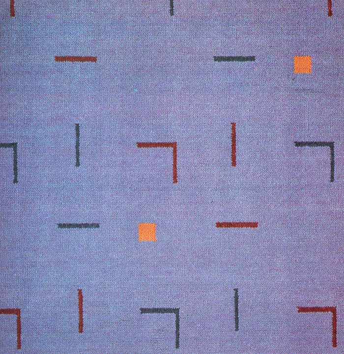 '80s modern rug