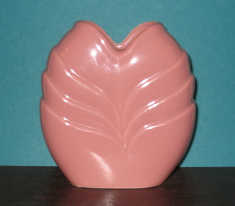a mauve 1980s vase