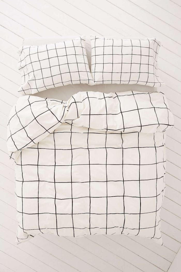 Grid duvet cover from Urban Outfitters