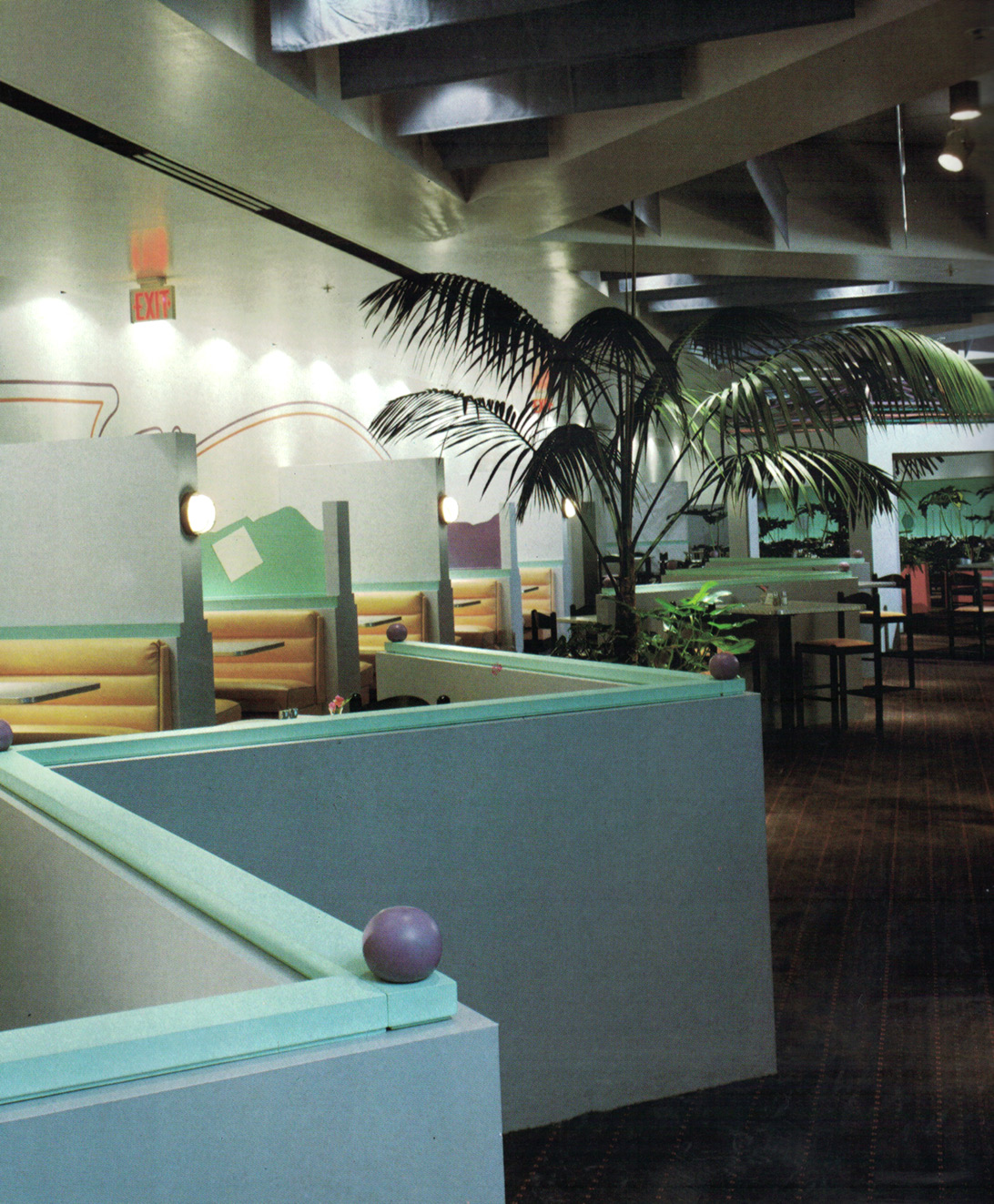 80s Restaurant Design